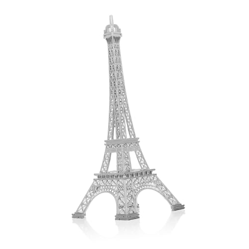 Yardenfun Eiffelturm Modell Kleine Metall Eiffelturm Statue für Den Schreibtisch Höhe Romantisches Architekturmodell Dekoration für Zuhause oder Büro Souvenir von Yardenfun