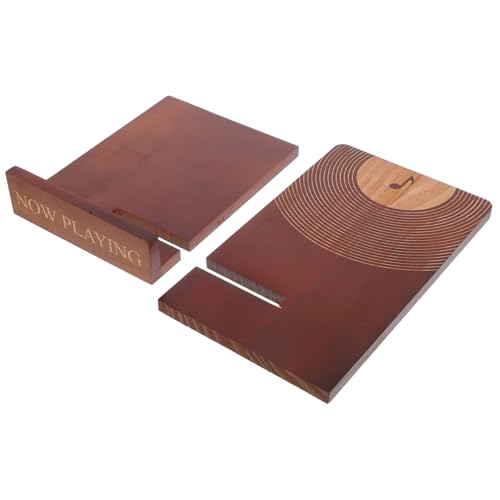 Yardenfun Präsentationsständer Für Schallplatten Staffelei Plattenspieler Zeitschriftenständer Für Schallplatten Aufbewahrungshalter Für Schallplatten Schallplatten Organizer von Yardenfun