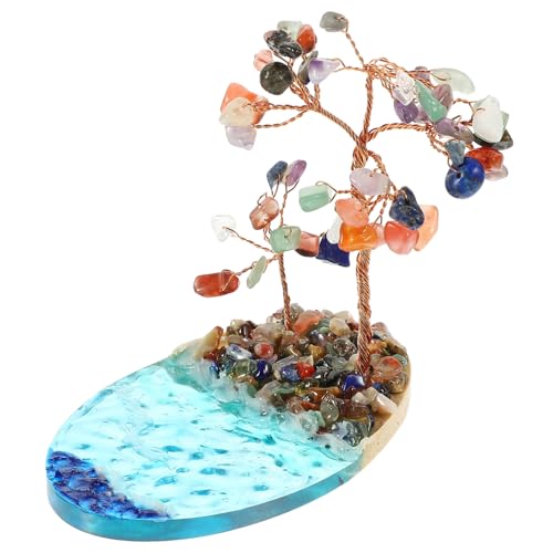 Yardenfun Seaside Spray Island Seaside Decor Micro Landschaft Modell Desktop Harz Ornament Seaside Figur Landschaft Ornament Garten Ornament Harz Dekor Garten Dekor Landschaftsbau Dekor von Yardenfun