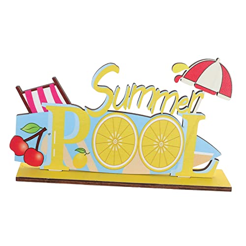 Yardenfun Sommer Tischdeko Holzornament Luau Party Mittelstück für Tropische Feiern Geeignet für Hochzeiten Geburtstagsfeiern und Sommerfestlichkeiten Yardenfun Sommer Tischdeko Holzornament Luau Party Mittelstück für Tropische Feiern Geeignet für Hochzeiten Geburtstagsfeiern und Sommerfestlichkeiten von Yardenfun