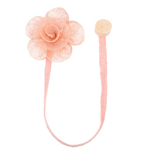 Yardenfun Vorhang Krawatte Dekorativer Raffhalter Vorhang Befestigungsmaterial Vorhang Blumen Clip Vorhang Befestigungsschnalle Vorhang Bindegurt Vorhang Vorhang Raffhalter von Yardenfun