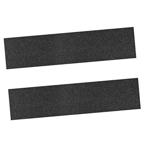 Yardwe 1 Satz Rutschfestes Schleifpapier Für Skateboards Transparentes Skateboard-griptape Skateboard-zubehör Skate Sticker Skateboard Sticker Schneidbares Skateboard- Pvc 2 Blätter von Yardwe