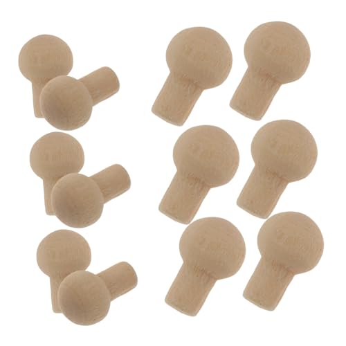 Yardwe 12Stücke Mini Möbelgriffe Im Vintage Stil Hochwertige Holzgriffe Für Puppenhausmöbel DIY Innenausstattung Langlebig Und Sicher Für Miniaturdekoration Yardwe 12Stücke Mini Möbelgriffe Im Vintage Stil Hochwertige Holzgriffe Für Puppenhausmöbel DIY Innenausstattung Langlebig Und Sicher Für Miniaturdekoration von Yardwe
