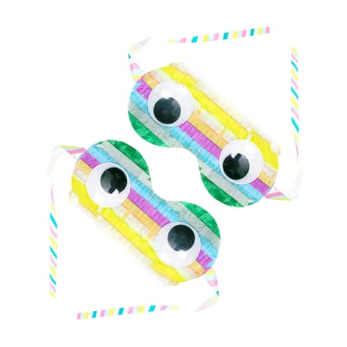 Yardwe 2 Partymasken Piñata Augenabdeckung Geburtstagsparty Kinderkostümmasken Für Partyspiele Augenbinde Für Partyspiele Party Requisiten Für Yardwe 2 Partymasken Piñata Augenabdeckung Geburtstagsparty Kinderkostümmasken Für Partyspiele Augenbinde Für Partyspiele Party Requisiten Für von Yardwe