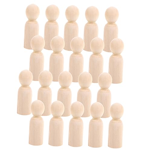 Yardwe 20 Stück Holzgraffiti -ornamente Handgefertigtes Holzfigur Mini-personenfiguren Unfertiges Holzhandwerk Leute Aus Holzpflock Holzhandwerksvorräte Unfertige Peg -leute Yardwe 20 Stück Holzgraffiti -ornamente Handgefertigtes Holzfigur Mini-personenfiguren Unfertiges Holzhandwerk Leute Aus Holzpflock Holzhandwerksvorräte Unfertige Peg -leute von Yardwe