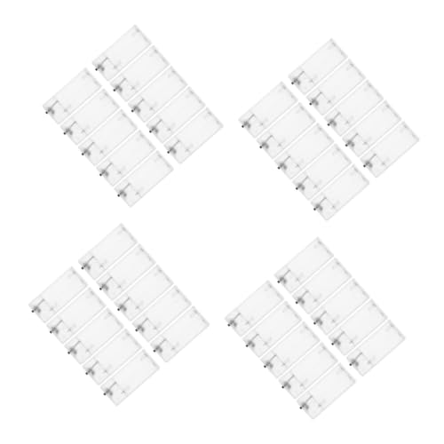 Yardwe 4 Sätze Lichterkette Batteriekasten Kunststoff Batteriegehäuse Leerer Batteriehalter Aa Batteriegehäuse Ersatz Batteriehalter Praktischer Batteriehalter Abs 10 Stück * 4 von Yardwe