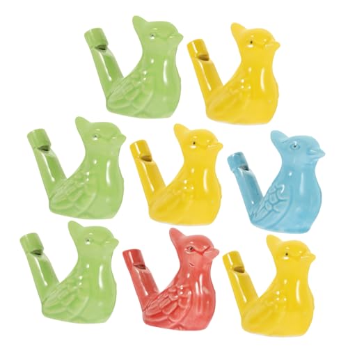 Yardwe 8 Stück Teiliges Keramische Wasservogelpfeifen Bunte Trillerpfeifen für Spaßspielzeug für Geburtstagsfeiern und Weihnachten für und Mitgebsel Yardwe 8 Stück Teiliges Keramische Wasservogelpfeifen Bunte Trillerpfeifen für Spaßspielzeug für Geburtstagsfeiern und Weihnachten für und Mitgebsel von Yardwe