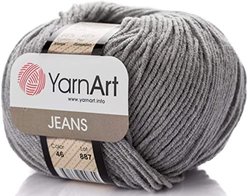 55% Baumwolle, 45% Acryl, YarnArt Jeans Sport Garn, 1 Knäuel/Knäuel, 50 g, 170 Yds (46) von Yarn Art