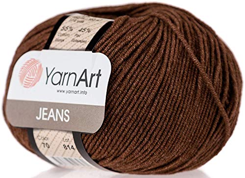 55% Baumwolle 45% Acryl YarnArt Jeans Sport Garn 1 Knäuel 50 g von Yarn Art