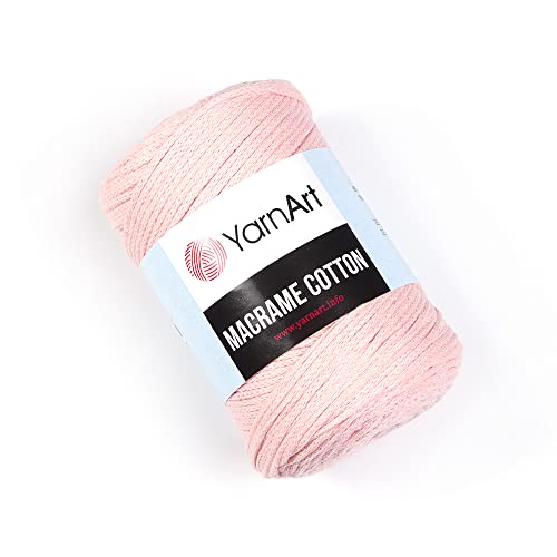 YarnArt Makramee-Baumwolle, harmonische Farben, einzigartiges Makramee-Handwerk, 250 g, 80 % Baumwolle, Makramee-Garn, Gewicht M (767) von Yarn Art