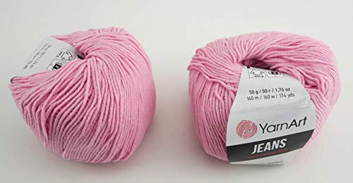 YarnArt Jeans Garn Baumwollgarn Amigurumi Babygarn Wolle 50g Yarn Art 160m/50g Yarnarts (36) von Yarn Art