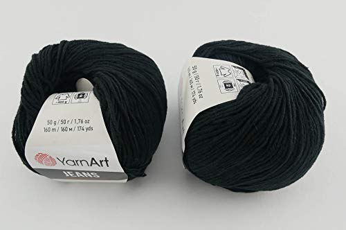 YarnArt Jeans Garn Baumwollgarn Amigurumi Babygarn Wolle 50g Yarn Art 160m/50g Yarnarts (53) von YarnArt