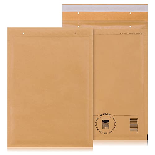 G7 800 St. Luftpolstertaschen Versandtaschen E-PACK G/7 Braun 250×350 Luftpolsterumschlag von Yaro