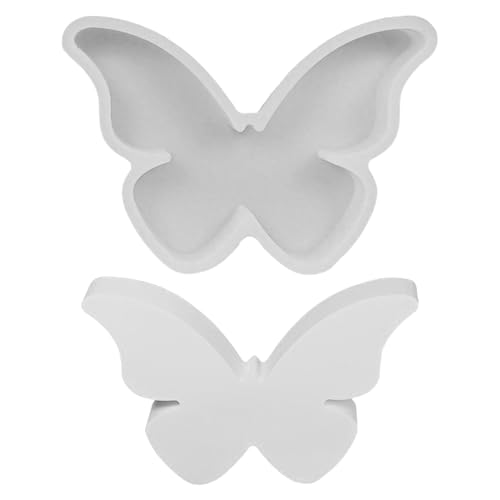 Silikonformen Gießformen Schmetterling, 3D Schmetterling Silikonform Frühling, Gießformen Silikon Schmetterling Gipsform zum Gießen, Gießform Schmetterling Giessform Silikon für DIY Handwerk von Yarteim