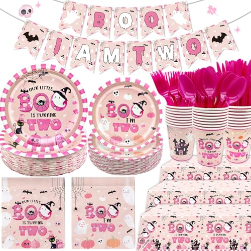 Yavxzvbw boo i am two Plates Toys & Games›Partyzubehör›Partygeschirr›Teller von Yavxzvbw