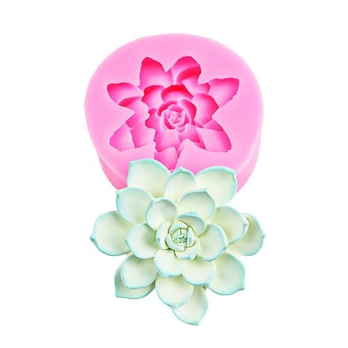 Lotus Blumen form Silikon form für DIY Fondant Süßigkeit Herstellung Schokoladen formen Lollipop Desserts Eiswürfel gummi Ton Seife Keks Gips Harz Cupcake Topper Kuchen Dekor Formen von Yawdil