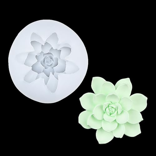 Lotus Blumen form Silikon form für DIY Fondant Süßigkeit Herstellung Schokoladen formen Lollipop Desserts Eiswürfel gummi Ton Seife Keks Gips Harz Cupcake Topper Kuchen Dekor Formen von Yawdil