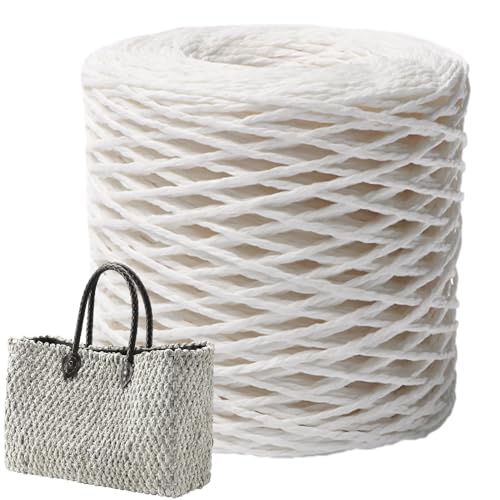 Bast Papier Bänd,150M Raffia Papierband Naturbast, Raffia Paper Schnur, Geschenkband Verpackung Papier Bindfäden für Festival Geschenkverpackung, di y Handwerk Weberei Dekoration von Yaztauho