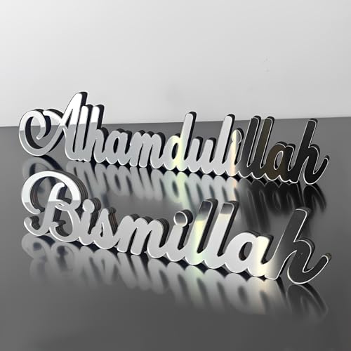 Ycaaeo 2 Stück Ramadan Mubarak Alhamdulillah Bismillah Tischdeko Holz,Benutzerdefinierte Alhamdulillah Bismillah Eid Islamische Tischschild Für Ramadan Umrah Eid Mubarak Geschenk Dekoration Ycaaeo 2 Stück Ramadan Mubarak Alhamdulillah Bismillah Tischdeko Holz,Benutzerdefinierte Alhamdulillah Bismillah Eid Islamische Tischschild Für Ramadan Umrah Eid Mubarak Geschenk Dekoration von Ycaaeo