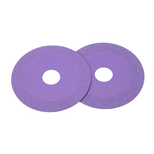 2 Stück Säge 00 Mm für Glas und Tönung mit Hochfester Manganstahlbasis (PURPLE) von Yctze