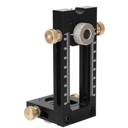 Holzbearbeitung Bohrer Puncher Locator Kit - 5 Loch -Dübel mit 6, 8, 10, 12, 15 Mm Bohrer für Genaue Holzbearbeitung von Yctze