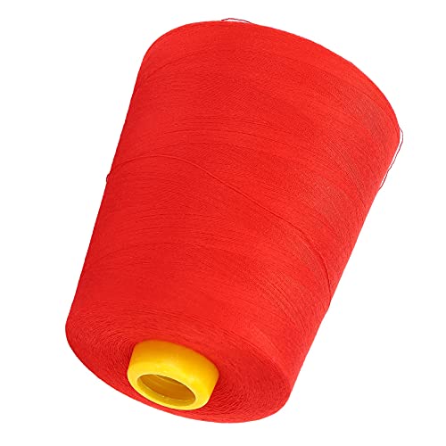 Nähfaden 8000 Yards Mehrere Farbige Polyester YA für DIY Stickerei -Hine -Projekte - FORTER! (112 rot) von Yctze