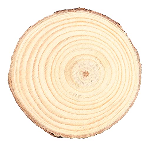 Pine Wood ES für -FTS, Runde Baumstämme für Ting und Festliche Dekorationen (Nummer 1 5~6cm) von Yctze