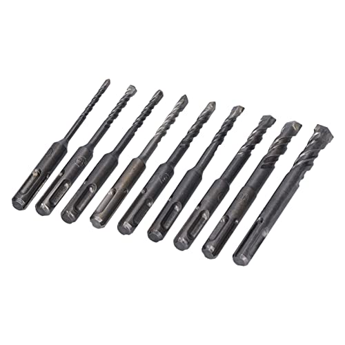 Steinbohrer-Set mit YG8C-Hartmetallspitze für Hammer – Größen 4 Mm Bis 2 Mm in Praktischer Aufbewahrungsbox (110mm) von Yctze