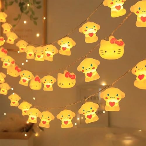 Hunde Lichterkette,Lichterkette Welpe,1.5M 10LED Lichterkette Kinderzimmer Katze,Katze Lichterketten,Lichterkette Lnnen,Lichterkette Fenster Innen,Aussenlichterkette Batterie,Lichterketten Vorhang von YeahBoom