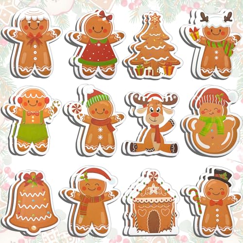 YeahBoom 24Pack Haftnotizen Weihnachten,Mini Haftnotizen Weihnachten,Sticky Notes Weihnachten,Haftnotizen Klebezettel Weihnachten,Weihnachtliche Haftnotizen,Weihnachten Notizblock,Weihnachtsnotizen von YeahBoom