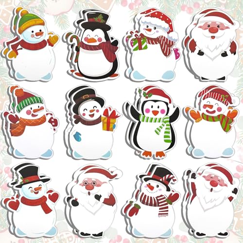 YeahBoom 24Pack Haftnotizen Weihnachten,Mini Haftnotizen Weihnachten,Sticky Notes Weihnachten,Haftnotizen Klebezettel Weihnachten,Weihnachtliche Haftnotizen,Weihnachten Notizblock,Weihnachtsnotizen von YeahBoom