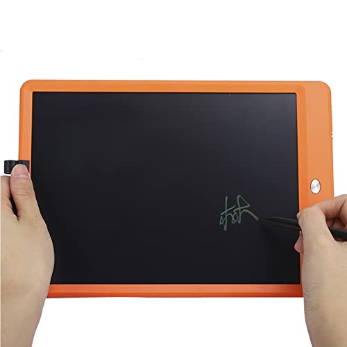 Digitales Zeichentablett, Elektronisches 10-Zoll-LCD-Schreibtablett, Elektronisches Zeichenbrett für, Studenten, LCD-Handschrifttafel, Tragbar und Leicht (ORANGE) von Yechiry