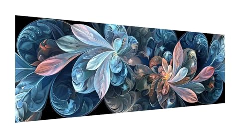 Diamond Painting XXL 270x90cm, 5D Diamond Painting Erwachsene Kristall Diamant Painting Bilder Blume, DIY Diamond Painting Eckige Steine Mosaikherstellung, für Zimmer Deko, Weihnachten Geschenke YF-16 von Yeefion