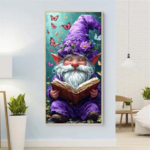 Karikatur Diamond Painting Groß xxl 100x220 cm Diamond Painting Schmetterling Diamond Painting Erwachsene, 5D Diamant Painting Bilder Kinder, Mosaikherstellung, Geschenke für Home Wand Décor Aesthetic von Yeefion