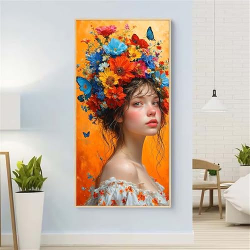 Karikatur Diamond Painting Groß xxl 100x220 cm Diamond Painting Schmetterling Diamond Painting Erwachsene, 5D Diamant Painting Bilder Kinder, Mosaikherstellung, Geschenke für Home Wand Décor Aesthetic von Yeefion