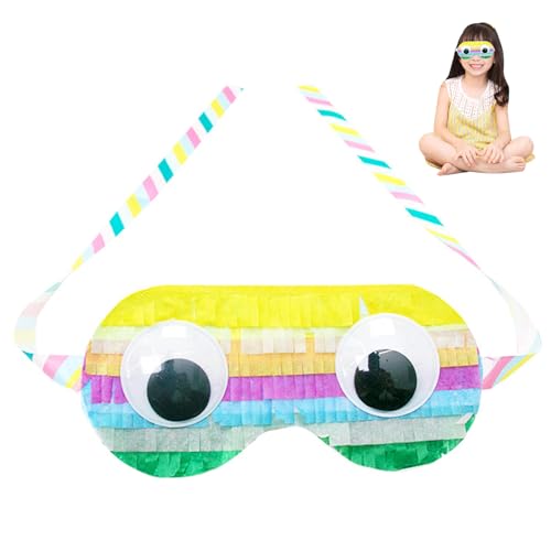 Yeory Augenmaske für Kinderpartys Augenabdeckung zum Geburtstag weicher Papier Augen Schatten Party bevorzugt Accessoires Eye Cover von Yeory