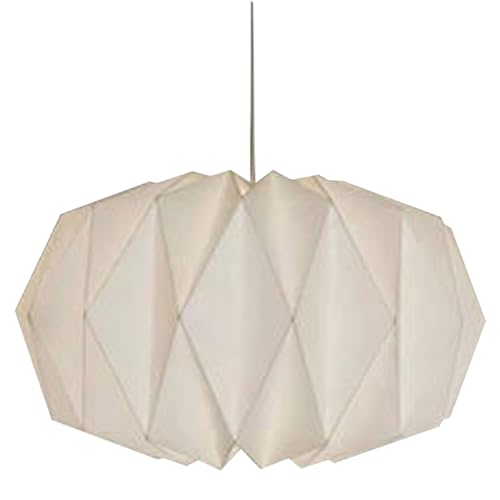 Yeory Papierlampenschirme für Deckenlichter Nordic Origami Paper Light Shades Decke Klappbares Papier Pendellant von Yeory