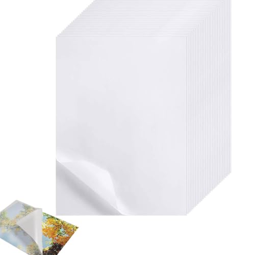 Yesallwas 50 Blatt Transparentpapier A4 53 g/m² Premium Pauspapier & Pergamentpapier - Ideal for Architekturskizzen, Modedesigns, Filigrane Kunstwerke von Yesallwas