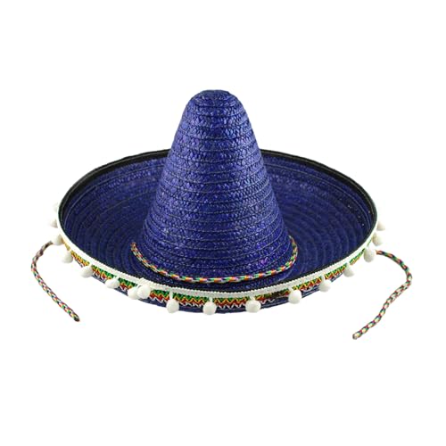 Yeselino Handgefertigter Sombrero-Hut aus Mexikanern, klein bis groß, perfekt für spanische Feiertage, Mexikaner, Partyhut, Sombrero-Hüte, Erwachsene von Yeselino