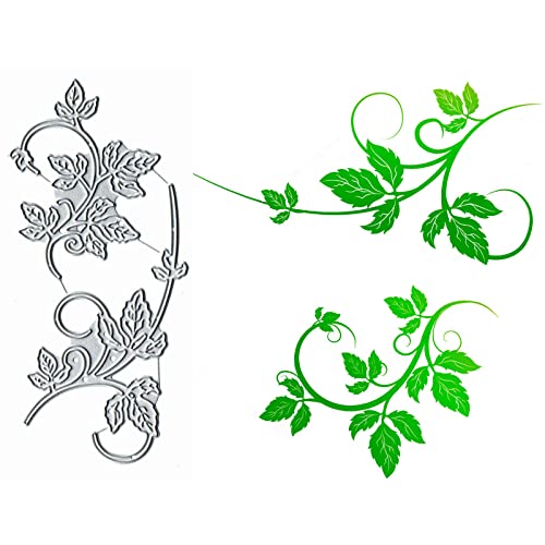 2 Stück Frühlingszweig, Blatt, Blume, Metall-Stanzformen, Frühlingsblumen, Blätter, Stanzschablonen für DIY-Einladungen, Karten, Prägepapier-Stanzformen, Kartenherstellung 2 Stück Frühlingszweig, Blatt, Blume, Metall-Stanzformen, Frühlingsblumen, Blätter, Stanzschablonen für DIY-Einladungen, Karten, Prägepapier-Stanzformen, Kartenherstellung von Yeyert
