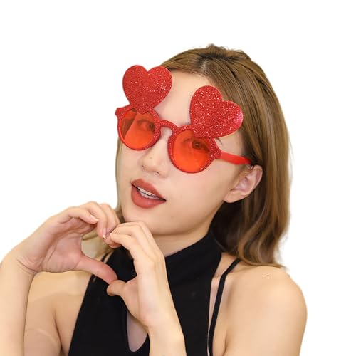 Yfenglhiry Valentinsbrillen sortiert, 16 lustige Party-Cosplays, Halloween-Brillen für Halloween, Cosplay, Sonnenbrillen von Yfenglhiry
