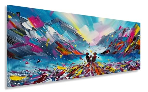 Diamond Painting Abstrakt, Diamond Painting Erwachsene Paar Full Drill Bastelset Erwachsene Anfänger, DIY Diamant Kunst Malerei Stickerei Kreuzstich Arts als Geschenke, Deko Wohnzimmer 100x200CM Y2-70 von Yhoonn