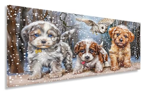 Diamond Painting Erwachsene Hund, Niedlich Diamond Painting XXL 100x200CM Basteln Erwachsene Kinder Diamant Malerei Set, DIY Mosaikherstellung, Crystal Strass Stickerei Sets Wand Deko Aesthetic Y2-83 von Yhoonn