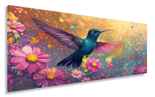 Diamond Painting Erwachsene Vogel, Tier Diamond Painting XXL 100x200CM Basteln Erwachsene Kinder Diamant Malerei Set, DIY Mosaikherstellung, 5D Crystal Strass Stickerei Sets Wand Deko Aesthetic Y2-62 von Yhoonn