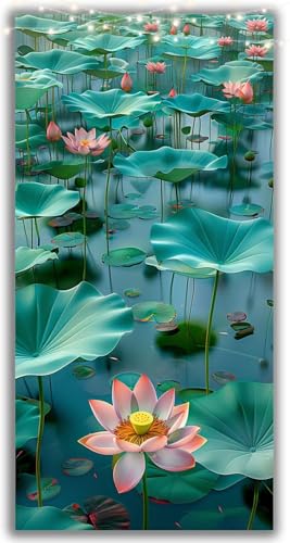 Diamond Painting Lotus, Diamond Painting Erwachsene See Full Drill Bastelset Erwachsene Anfänger, DIY Diamant Kunst Malerei Stickerei Kreuzstich Arts als Geschenke, Deko Wohnzimmer 180x90CM Y2-1288 Diamond Painting Lotus, Diamond Painting Erwachsene See Full Drill Bastelset Erwachsene Anfänger, DIY Diamant Kunst Malerei Stickerei Kreuzstich Arts als Geschenke, Deko Wohnzimmer 180x90CM Y2-1288 von Yhoonn