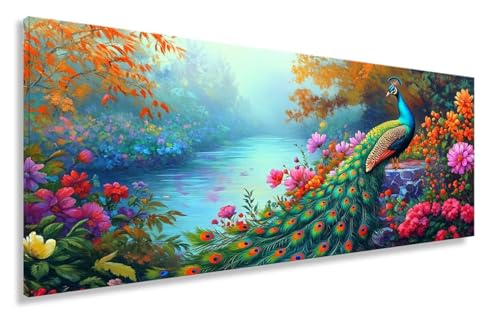 Diamond Painting Tier, Diamond Painting Erwachsene Phönix Full Drill Bastelset Erwachsene Anfänger, DIY Diamant Kunst Malerei Stickerei Kreuzstich Arts als Geschenke, Deko Wohnzimmer 100x200CM Y2-79 von Yhoonn