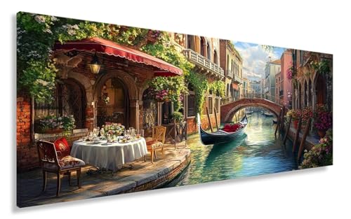 Diamond Painting XXL 100x200CM Diamant Painting Bilder Landschaft Diamond Art Erwachsene Kinder Anfänger, DIY Diamanten Malerei Kreuzstich Bastelset Basteln Entspannung Geschenk Mädchen See Y2-48 von Yhoonn