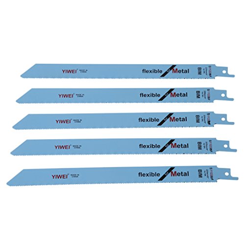 5 Stück S1122BF Säbelsägeblätter 227 Mm 9 Zoll Zum Schneiden Von Metall Und Holz von YiNLuax