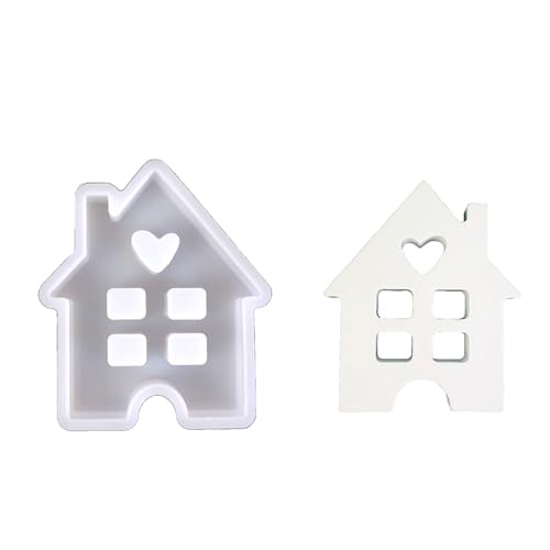Hausform, handgefertigt, 3D-Haus, Silikonform, Harz, Osterformen, Epoxidharz, Kunstdekoration Hausform, handgefertigt, 3D-Haus, Silikonform, Harz, Osterformen, Epoxidharz, Kunstdekoration von YiNLuax