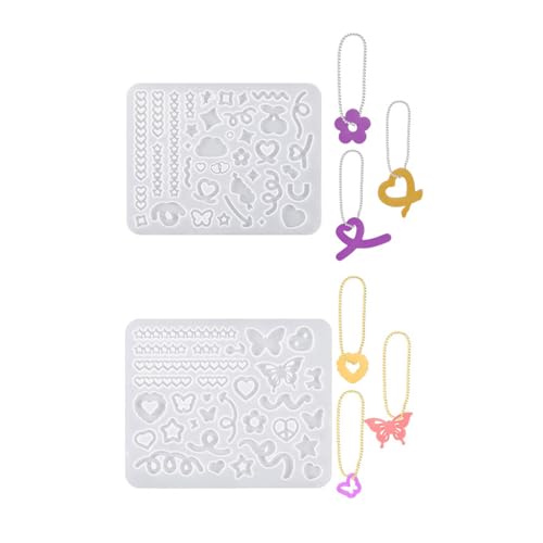 Silikonform Stern Herz Anhänger Epoxidharz Formen handgefertigt Schmuck Zubehör Form für Enthusiasten Silikonform Stern Herz Anhänger Epoxidharz Formen handgefertigt Schmuck Zubehör Form für Enthusiasten von YiNLuax